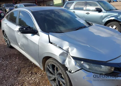 2019 Honda Civic Sport из США, поврежденный, VIN 19XFC2F88KE031114